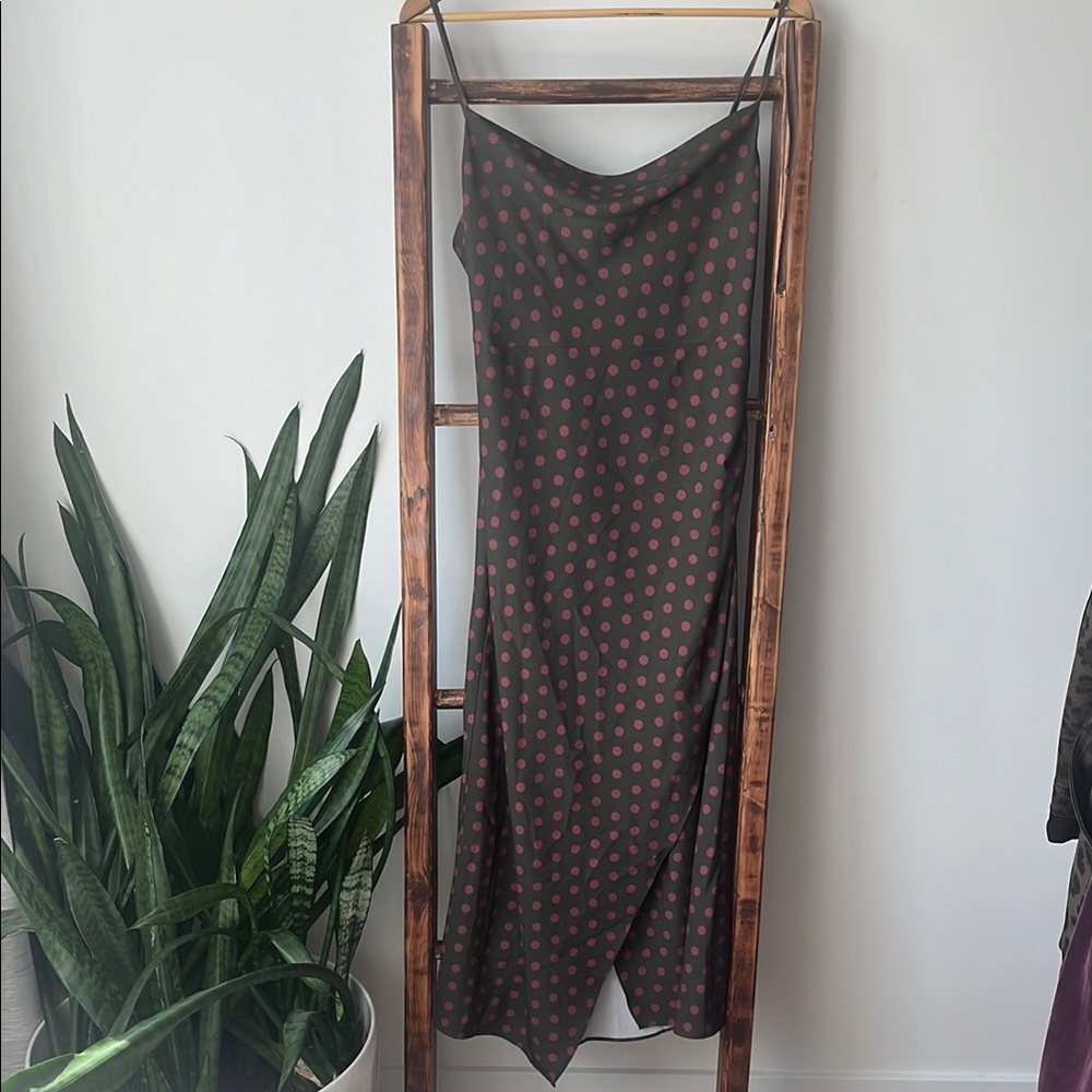 Zara Polka Dots Slip Dress